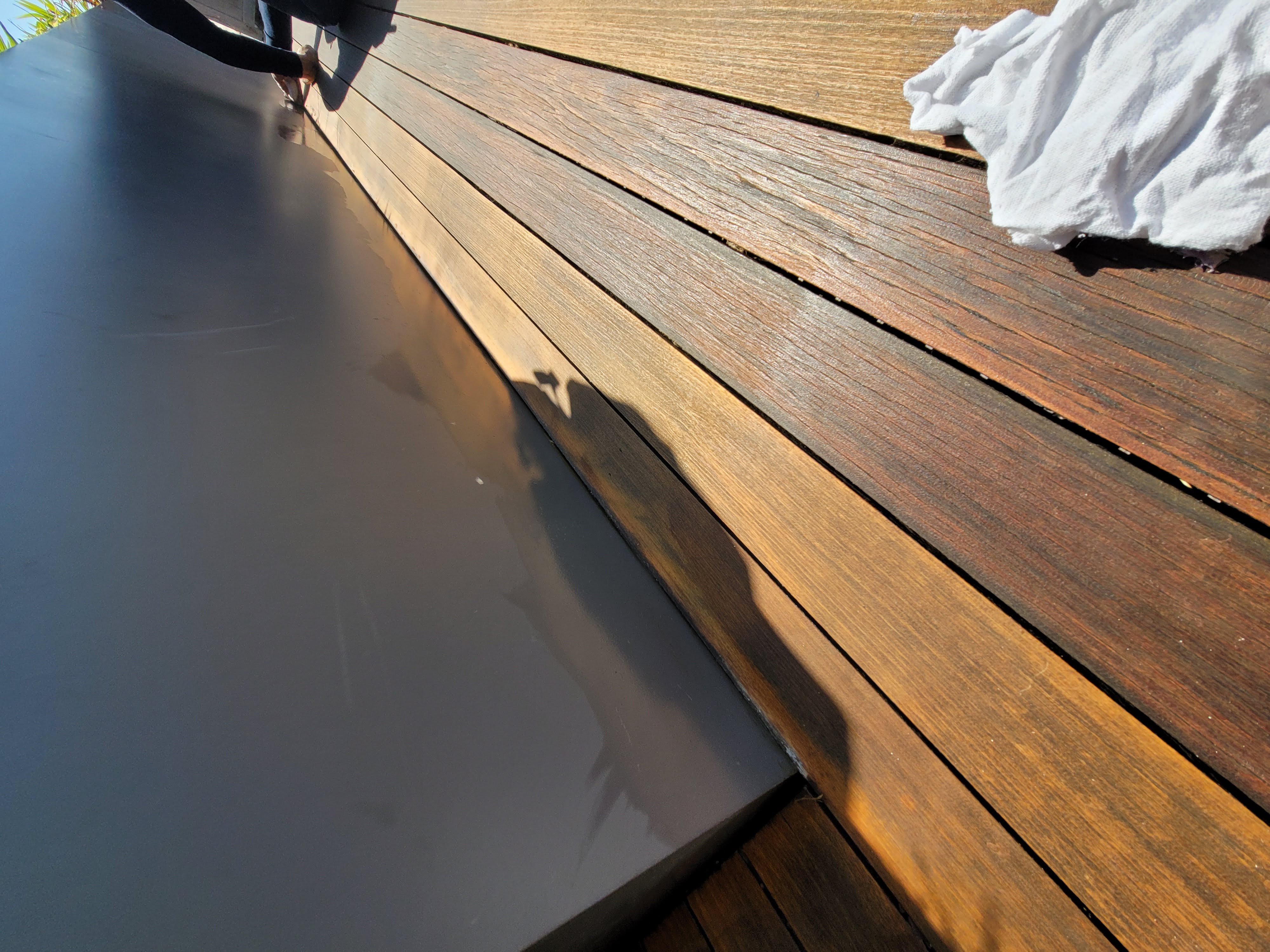 Process of Staining Wood